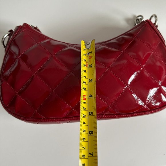 Jones NY - Vintage Patent Leather Shoulder Bag - Picture 8 of 10